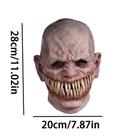 Máscara Halloween Creepy Wrinkle Máscara facial látex cosplay adereços de festa