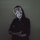 Máscara Halloween Horror Full Face Boss Glowing Cosplay