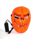 Máscara Halloween Pumpkin Head EL Cold Light Glowing