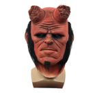 Máscara Hellboyss Latex Face Full Face Cosplay, adereços Máscara Hellboyss Latex Face Full Face Cosplay, adereços