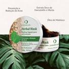 Máscara Herbal Mask Cosmobeauty Peeling Vegetal Pele Acne