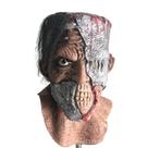 Máscara Horror Demon Scary Face Resina Facial com Crânio Exposto