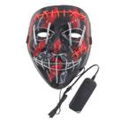 Máscara Horror Scary Thriller Party Festival Cosplay 17x21cm