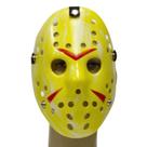 Máscara Jason Amarela Adulto Halloween