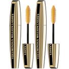 Máscara L'Oréal Paris Voluminous Million Lashes - Pacote com 2 (0,3ml cada)