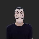Máscara La Casa de Papel Pintor Fantasia Cosplay Látex Spook