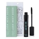 Mascara LASH NEXT DOOR, resistente à água, preto, volume, pacote com 2 unidades