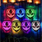 Máscara LED Anonymus RGB Recarregável USB