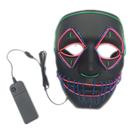 Máscara LED Luminous Horror Skeleton, capa facial completa, Halloween Máscara LED Luminous Horror Skeleton, capa facial completa, Halloween