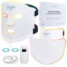 Máscara LED para rosto e pescoço Nutrished Bodynskin 7 cores com NIR