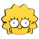 Máscara Lisa - Os Simpsons - Original Máscara Lisa - Os Simpsons - Original