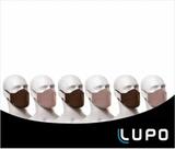 Mascara lupo kit 6 unidades cor nude e marrom