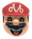 Máscara Mario,fibra,novo,trenzinho,carretas,fantasias