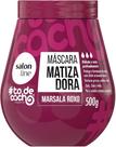 Máscara Matizadora ToDeCacho, Marsala Roxo, Vegana 500g Salon LIne