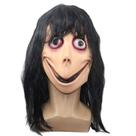Máscara Momo Yamamura Sadakos Latex para o Carnaval de Halloween Máscara Momo Yamamura Sadakos Latex para o Carnaval de Halloween