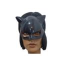 Máscara Mulher-Gato Cosplay Halloween - Preto