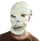 Máscara Múmia Caveira Branca Halloween Abrakadabra Fantasia