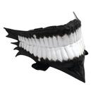 Máscara Mysterious Ghost Half Face Resin Party Cosplay
