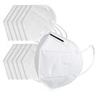 Máscara Não Reutilizável KN95 com Clipes Nasal Melt-Blown - 1 Unidade Máscara Não Reutilizável KN95 com Clipes Nasal Melt-Blown - 1 Unidade