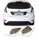 Máscara Negra Fumê Lanterna Traseira New Fiesta Hatch 2014 a 2019 Máscara Negra Fumê Lanterna Traseira New Fiesta Hatch 2014 a 2019