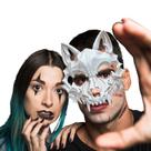 Máscara Osso Animal Lobo Esqueleto Caveira Halloween