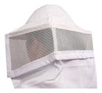 Máscara Para Apicultura Tela Com Chapéu Integrado Ventilado Brim Algodão