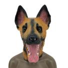 Máscara para cães Máscara de látex para cosplay de animais