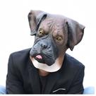 Máscara para cães realista Shar Pei Halloween Cosplay Latex