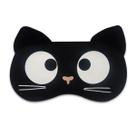 Máscara Para Dormir Gato Preto Gel Térmico Reduz Olheiras