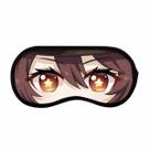 Máscara para dormir para olhos Genshin Impact Hutao Anime Cartoon Plush Máscara para dormir para olhos Genshin Impact Hutao Anime Cartoon Plush