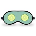 Máscara Para Dormir Tapa Olhos Venda Pepino