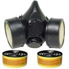Máscara para Gás CG 306 com 2 Cartuchos RC 203 CARBOGRAFITE