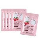 Máscara para mãos TONYMOLY I'm Lovely Peach Hydrating, pacote com 5 unidades para pele seca Máscara para mãos TONYMOLY I'm Lovely Peach Hydrating, pacote com 5 unidades para pele seca