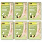 Máscara para pés Innerest Original Derma Beauty 6 pares de óleo de abacate