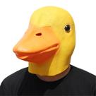 Máscara PartyHop Pato Amarillo Halloween Látex Cabeza Completa