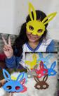 Mascara Páscoa 50 UNIDADES com elástico festas aniversário