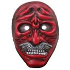 Máscara Paydays Heist Ninja Latex para fantasia de carnaval de Halloween