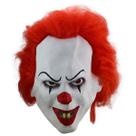 Máscara Pennywise Stephen King's It Red Hair Clown Latex