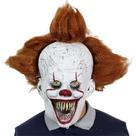 Máscara Pennywises Clown Latex para fantasia de carnaval de Halloween