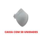 Máscara PFF2 Sem Válvula Branca - Ance-Air Kit com 50