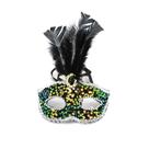 Máscara Plumas Le Folia Preta Máscara Plumas Le Folia Preta