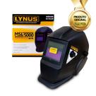 Máscara Profissional Lynus Solda Autom Msl5000 Proteção Mig/mma/tig Máscara Profissional Lynus Solda Autom Msl5000 Proteção Mig/mma/tig