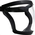 Máscara Protetora Facial Face Shield Transparente Antiembaçante Faixa Ajustável e Borda de Silicone