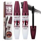 Máscara QICIY 7d Colossal Black de longa duração 10 mL x 2 (2 unidades)