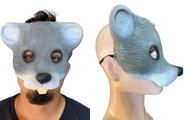 Máscara Ratinho Rato De Látex c/ Elástico Fantasia Carnaval