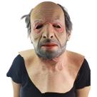 Mascara Realista Velho Idoso Latex 3D Hallowen Fantasia Realistica Homem Senhor Susto Festa Evento Trolagem Cosplay Divertido Engraçado