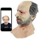Mascara Realista Velho Idoso Latex 3D Homem Velhinho Hallowen Festa Fantasia Realistica Evento Cosplay Susto Trolagem Engraçado