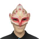 Máscara Red Bird Meia Face Elegant Peafowl Design Adulto