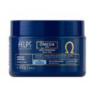 Máscara Redução de Volume Capilar Felps Profissional Omega Zero Orgânica Antifrizz Brilho Maciez Óleo de Macadâmia 300g