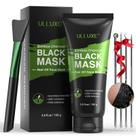 Máscara Removedora de Cravos Ulluxe Black Charcoal - Com Extrator de Cravos